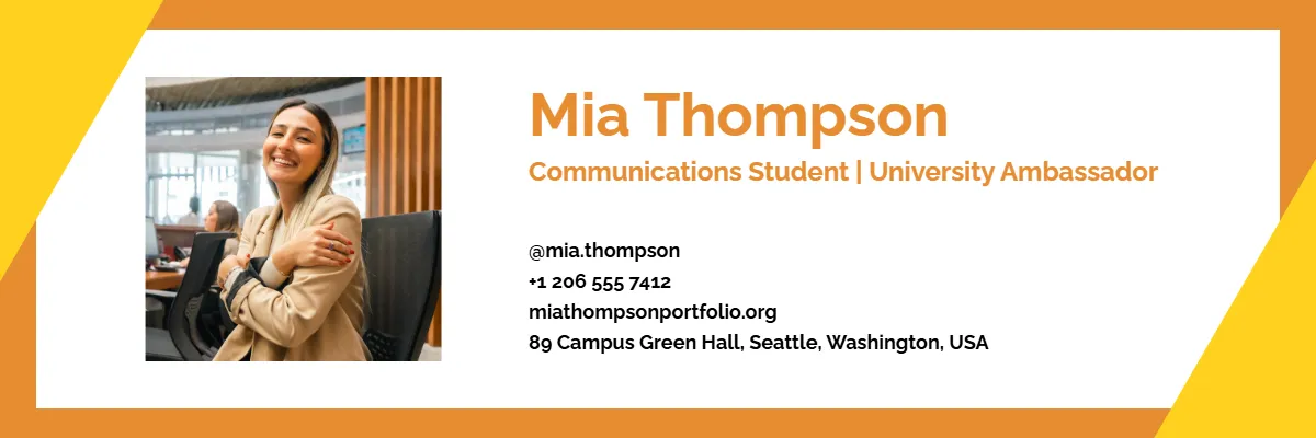 Free Student Email Signature Template to Edit Online Free Student Email Signature Template to Edit Online