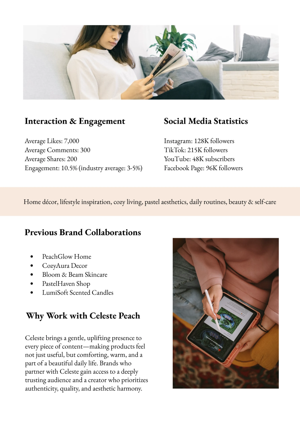 Free Customizable Media Kit Template to Edit Online