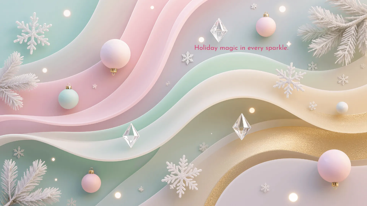 Free Aesthetic Christmas Color Background Template to Edit Online