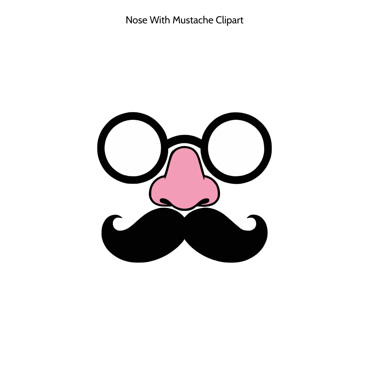 Free Nose With Mustache Clipart Template to Edit Online Free Nose With Mustache Clipart Template to Edit Online