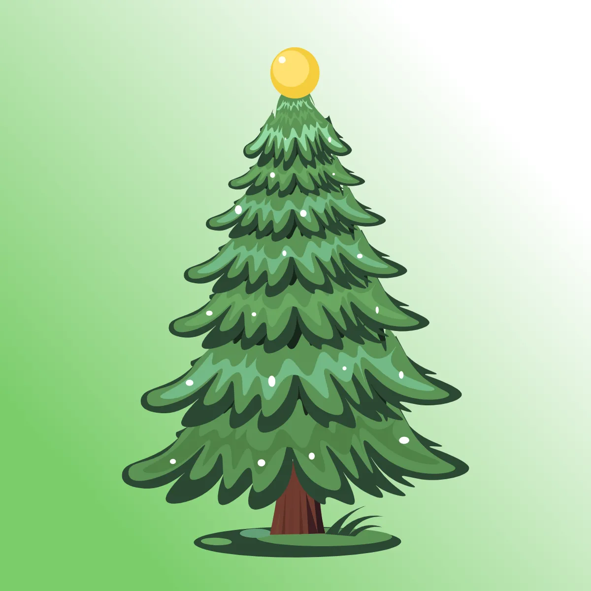 Free Aesthetic Christmas Tree Clipart Template to Edit Online