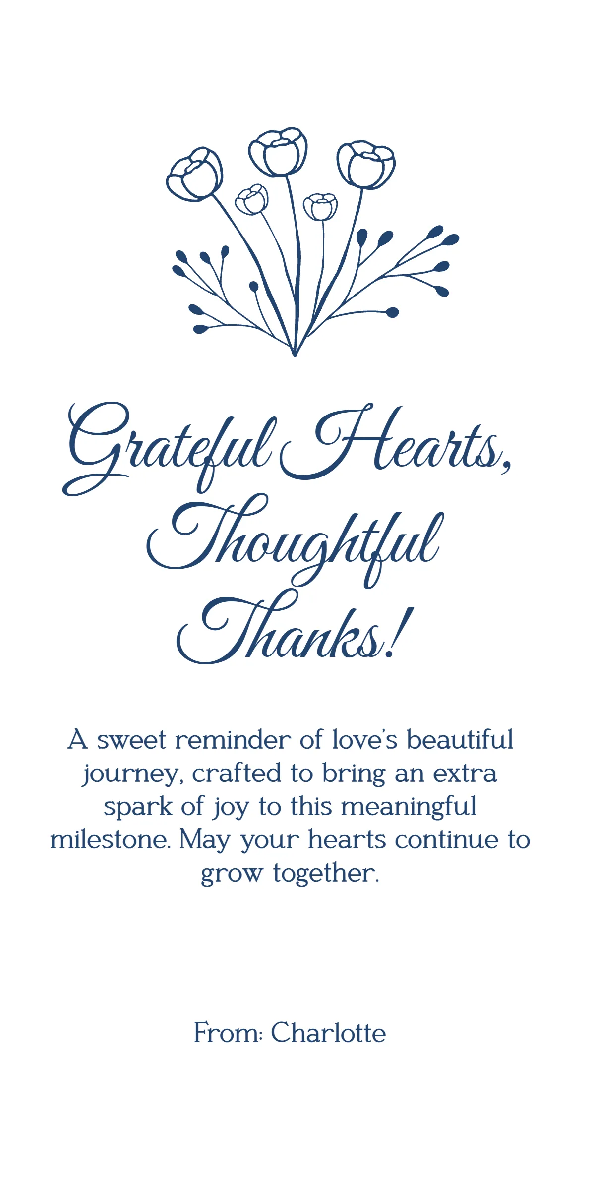 Free Anniversary Gift Tag Template to Edit Online