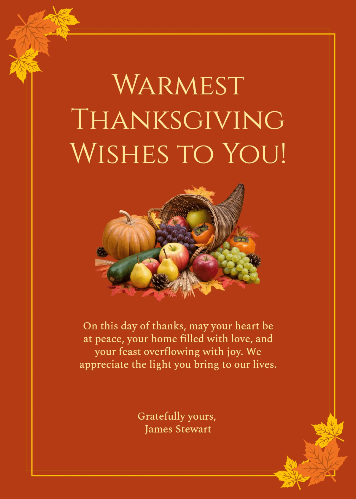 Free Fantastic Thanksgiving Wishes Template to Edit Online Free Fantastic Thanksgiving Wishes Template to Edit Online