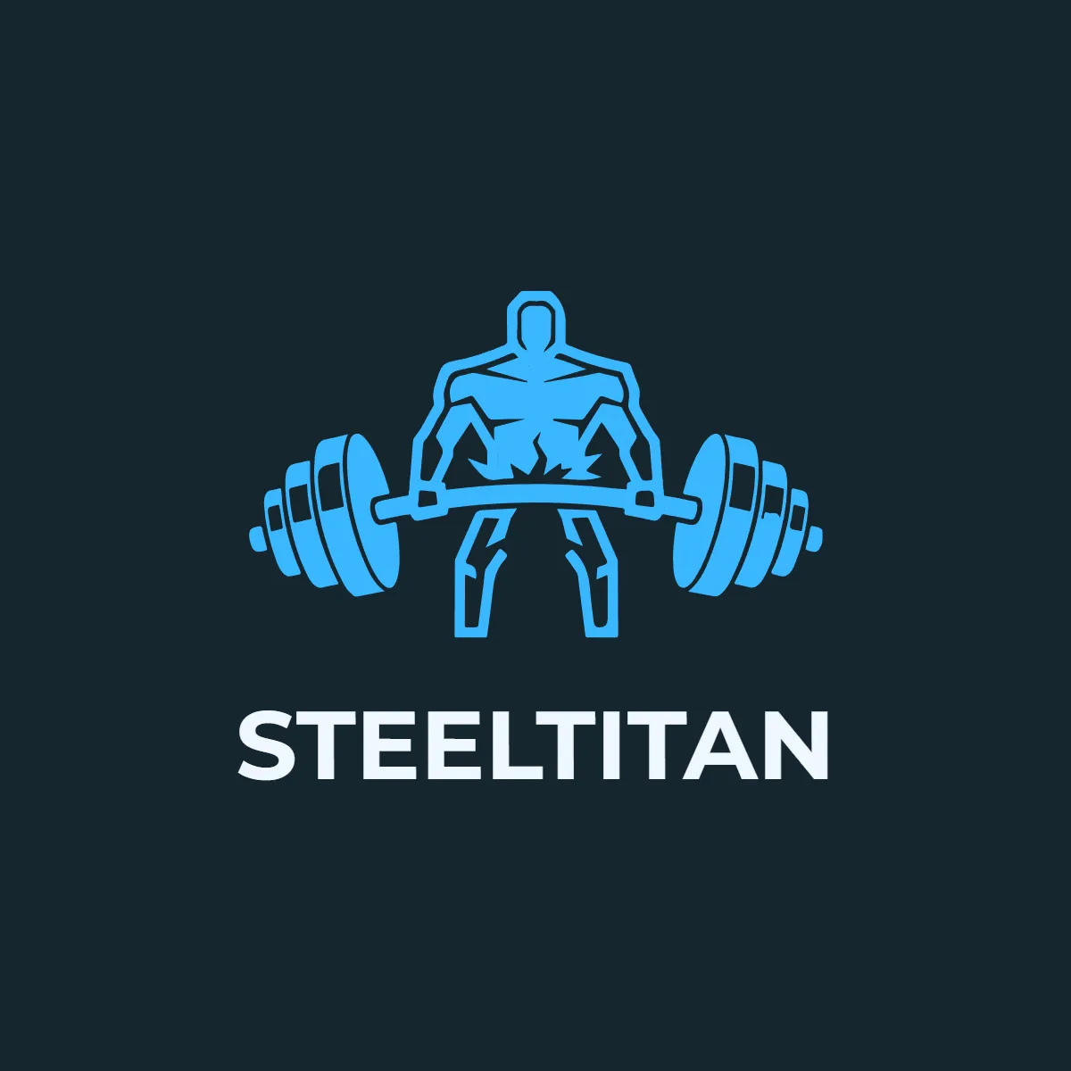 Free Steel Titan Gym Logo Template to Edit Online