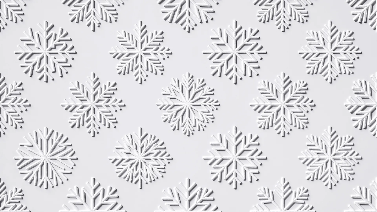 Free Modern Snowflake Texture Template to Edit Online