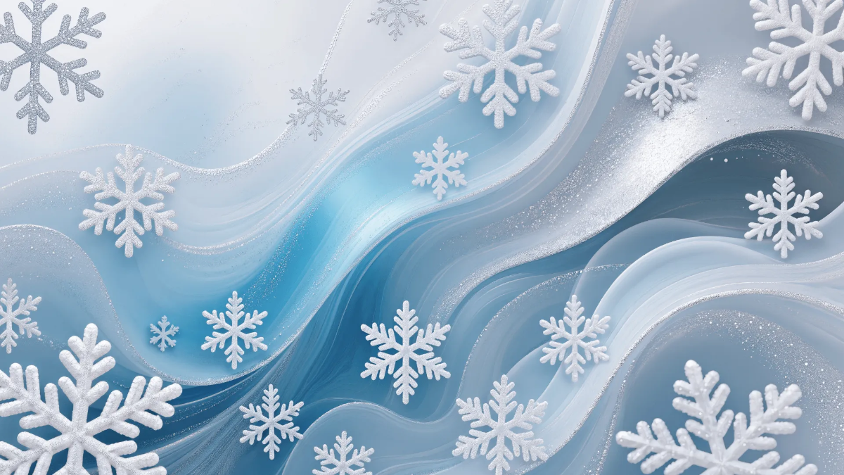 Free Creative Winter Texture Template to Edit Online