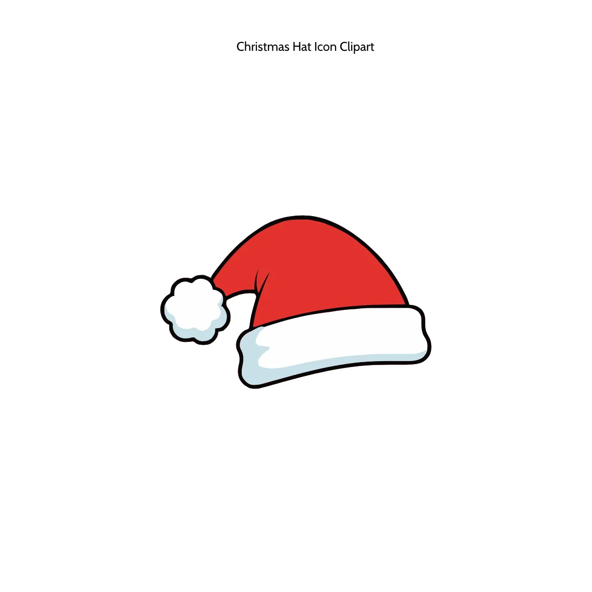 Free Christmas Hat Icon Clipart Template to Edit Online