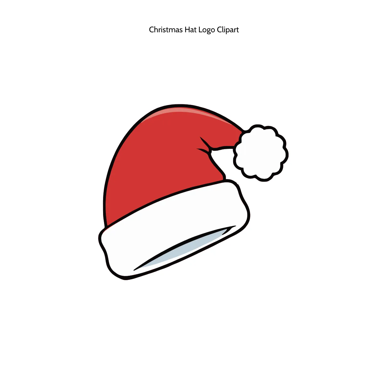 Free Christmas Hat Logo Clipart Template to Edit Online