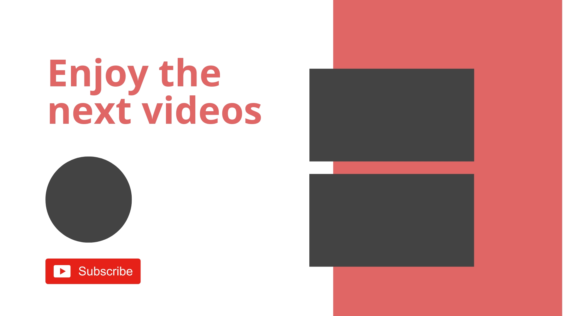 11+ FREE YouTube End Screen Templates 2021
