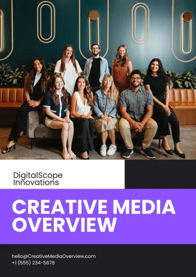 Free Digital Media Kit Template to Edit Online