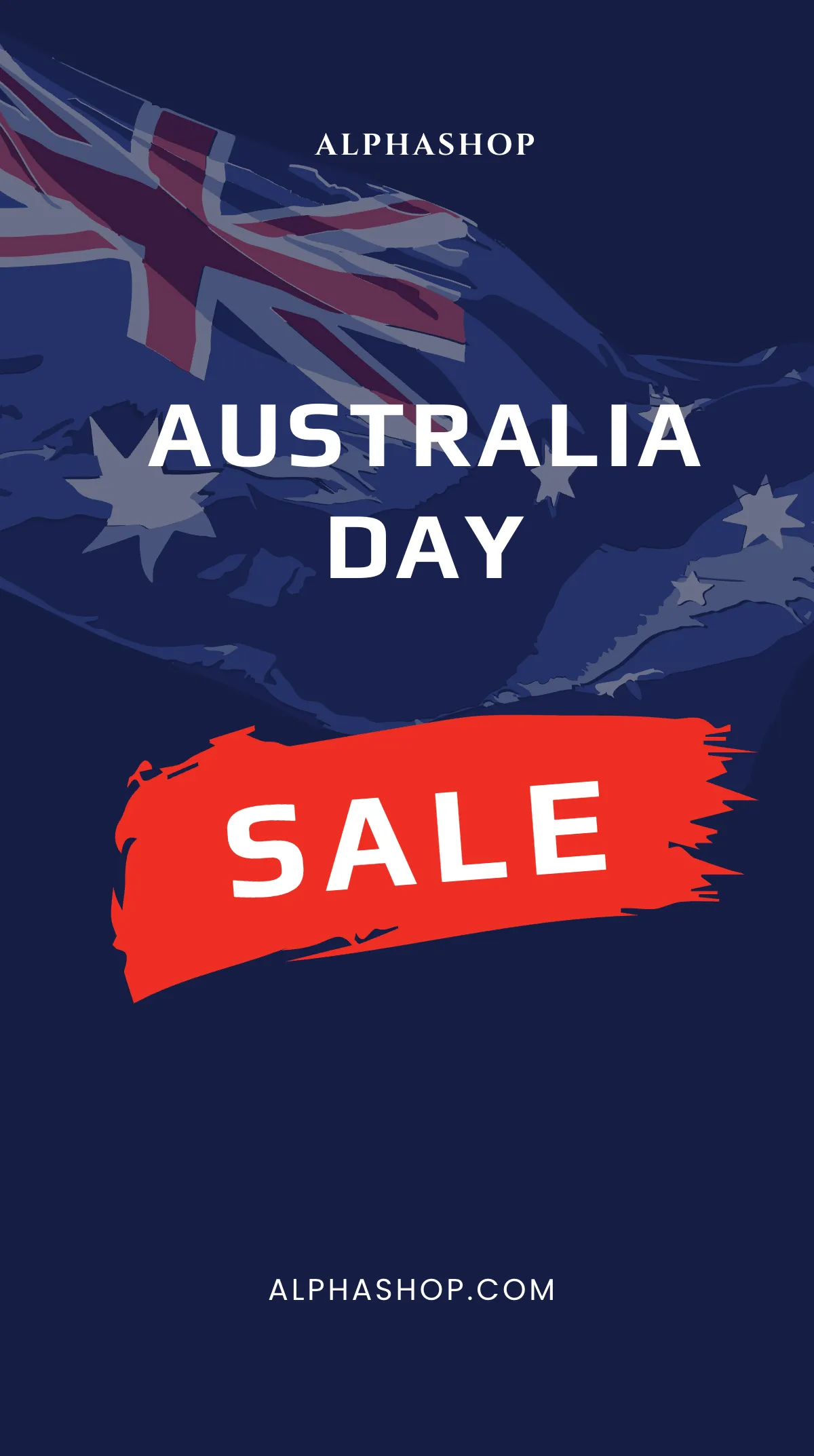 Free Australia Day Sale Promotion Instagram Story Template to Edit Online