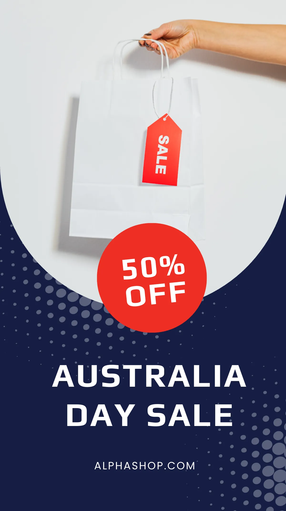 Free Australia Day Sale Promotion Instagram Story Template to Edit Online