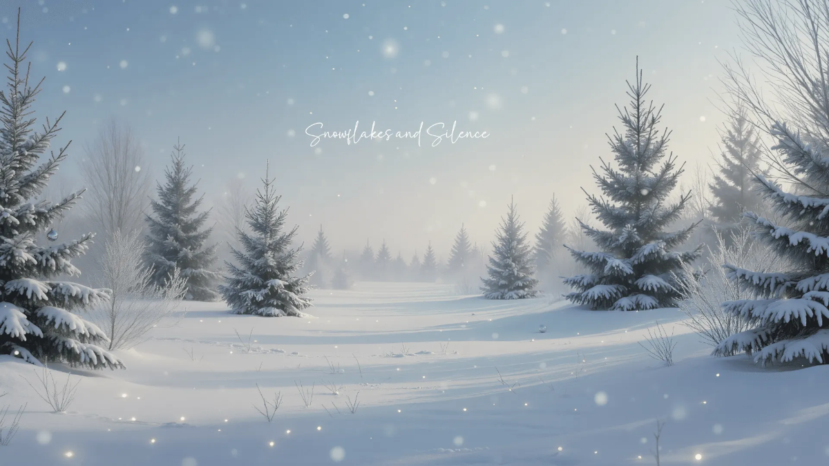 Free Snow Christmas Tree Background Template to Edit Online