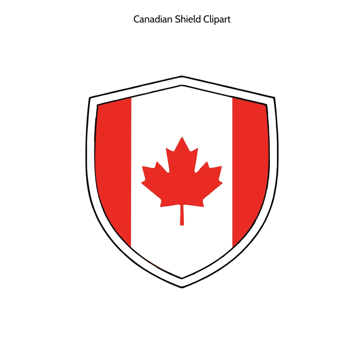 Free Canadian Shield Vector Clipart (PNG, SVG) to Edit Online