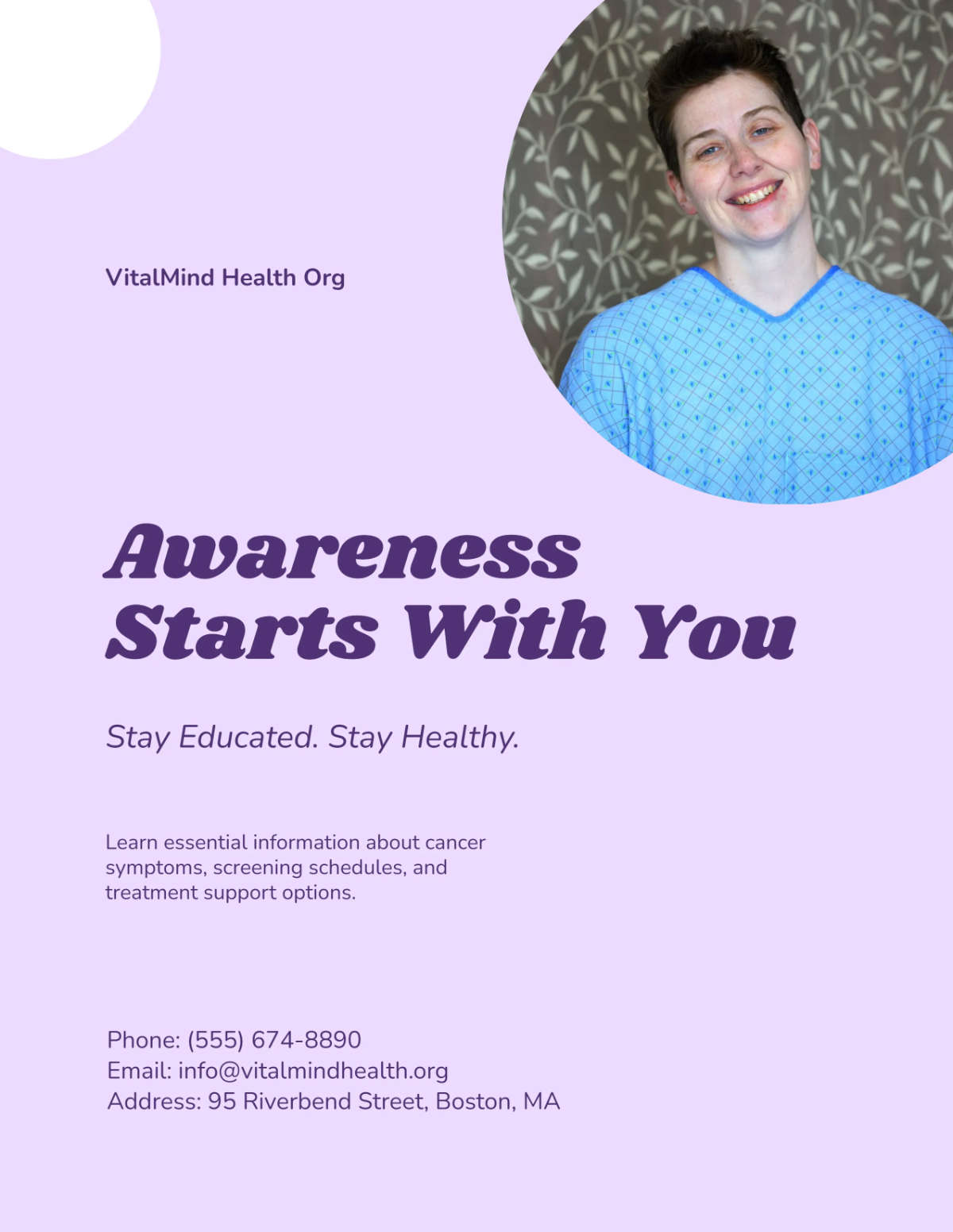 Free Printable Cancer Flyer Template to Edit Online Free Printable Cancer Flyer Template to Edit Online