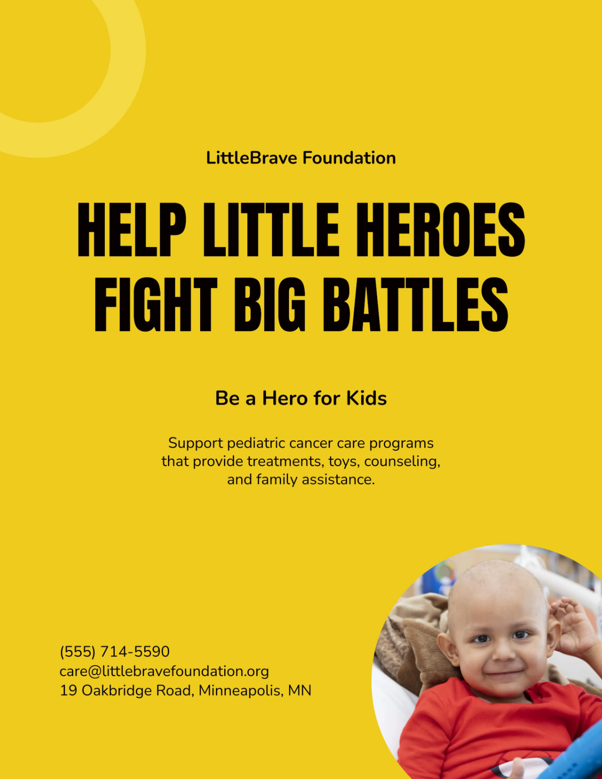 Free Kids Care Cancer Flyer Template to Edit Online Free Kids Care Cancer Flyer Template to Edit Online