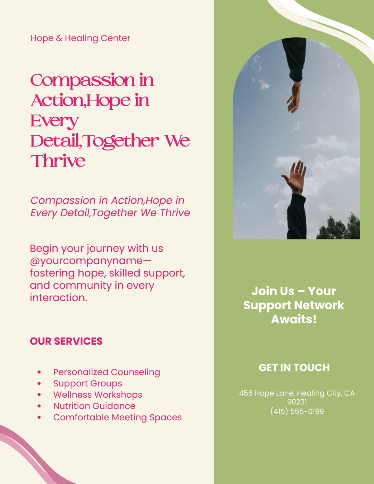 Free Elegant Cancer Flyer Template to Edit Online Free Elegant Cancer Flyer Template to Edit Online