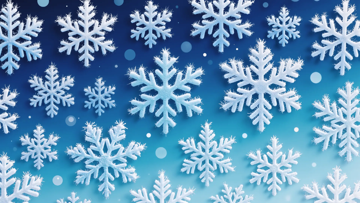 Free Snowflake Pattern Texture Template to Edit Online
