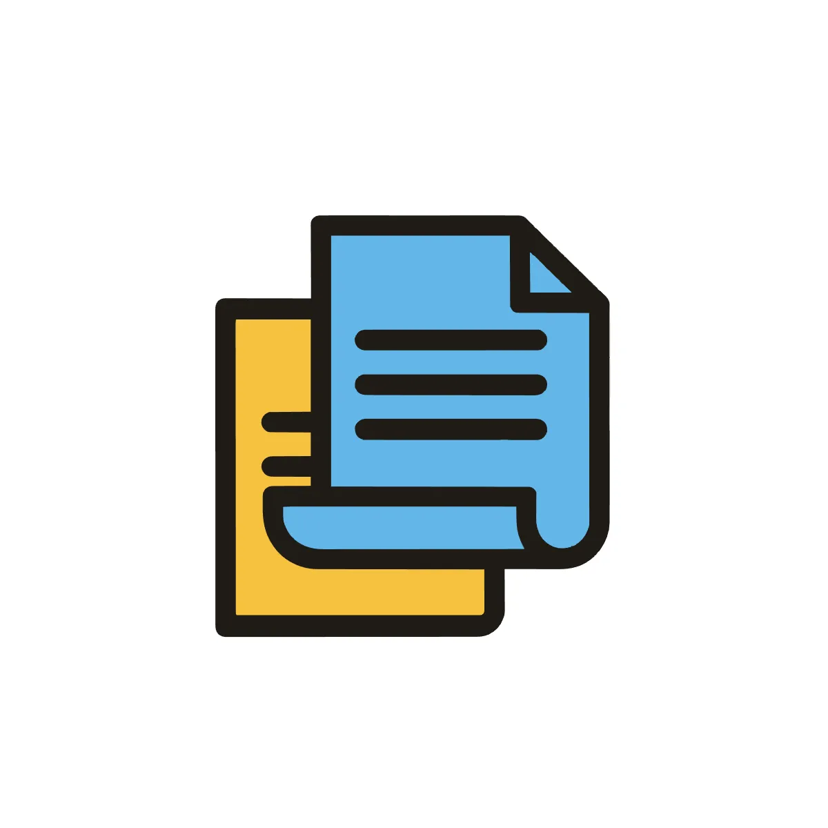 Free Document Icon Template to Edit Online
