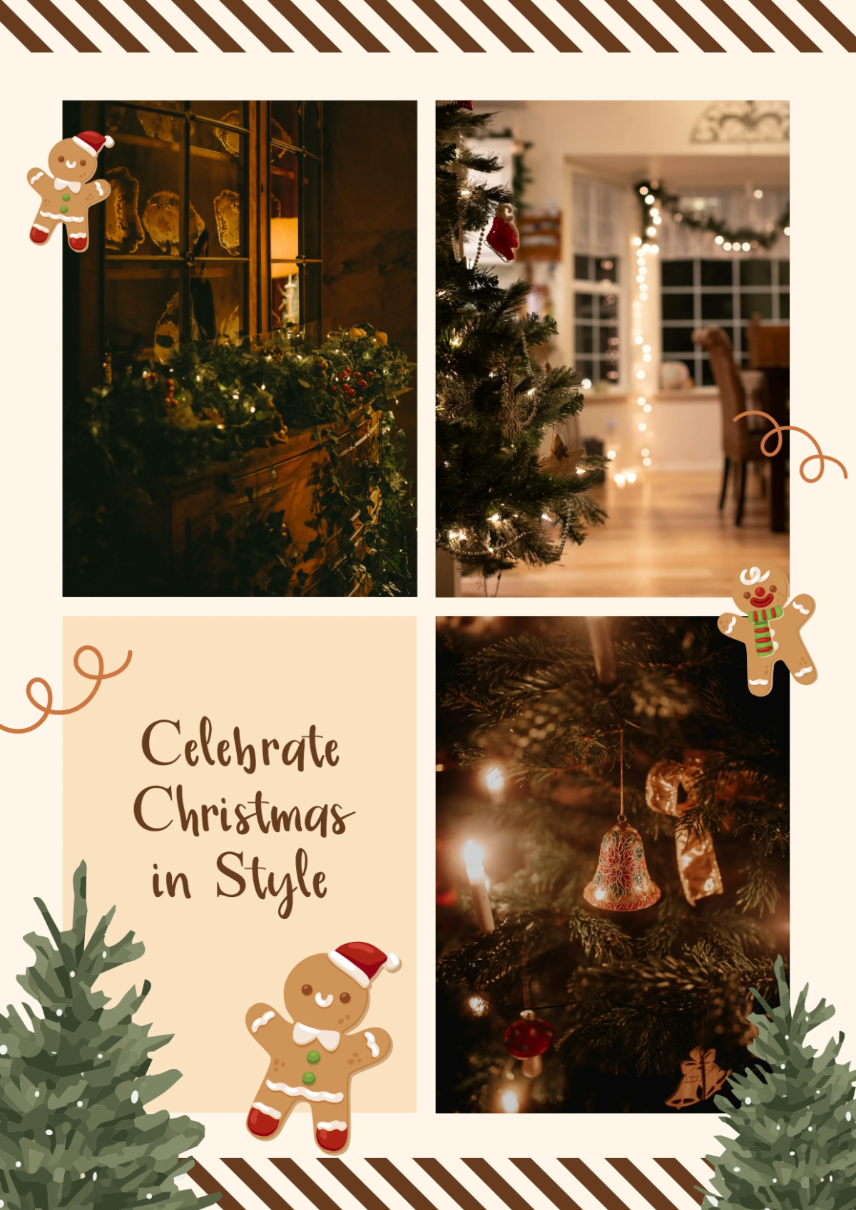 Free Vintage Christmas Photo Collage Template to Edit Online Free Vintage Christmas Photo Collage Template to Edit Online