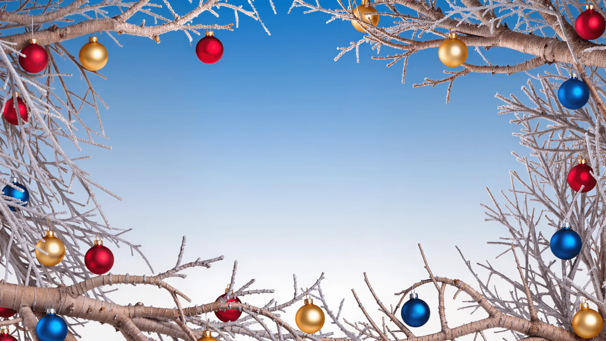 Free Winter Branch Texture Template to Edit Online