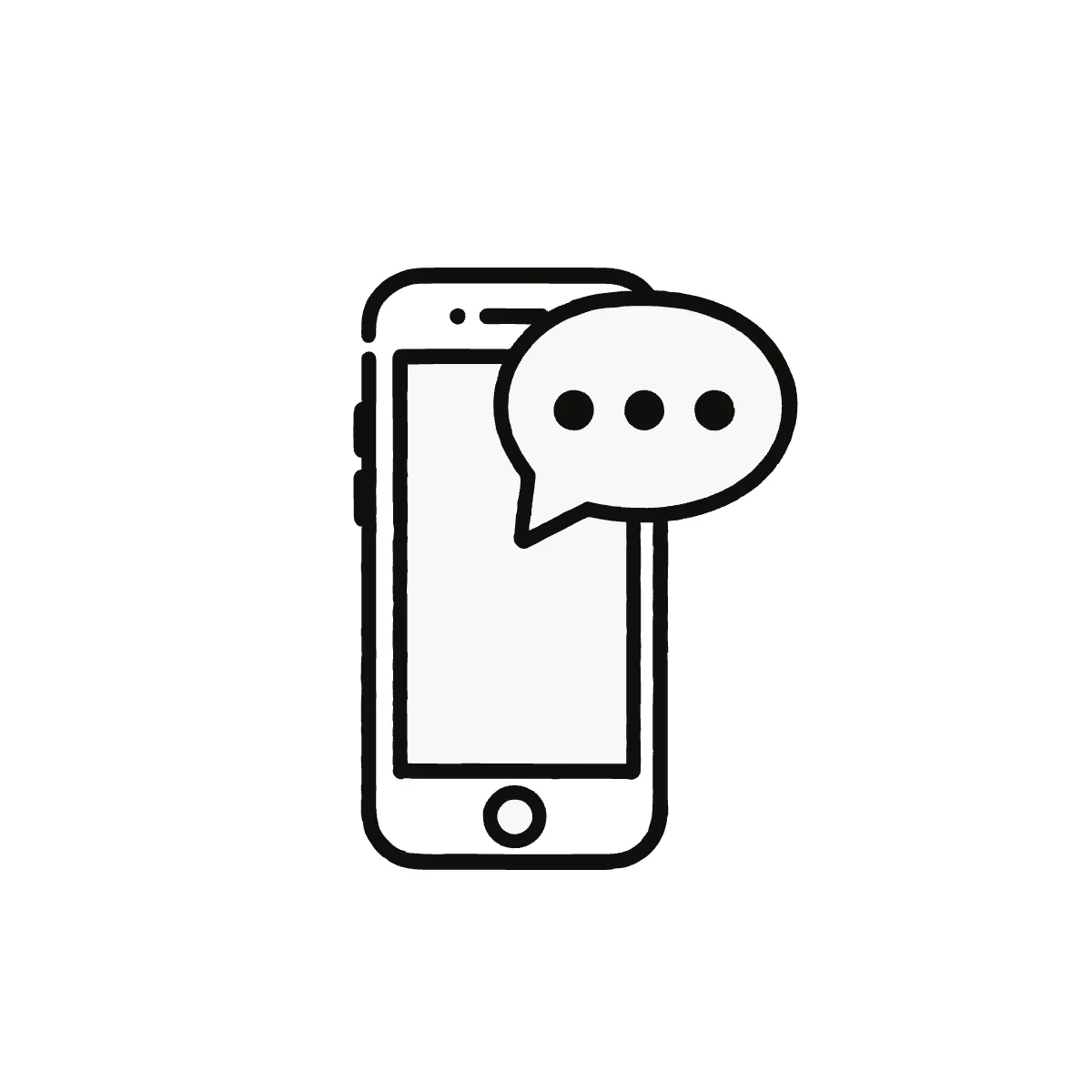 Free Mobile Messaging Icon Template to Edit Online