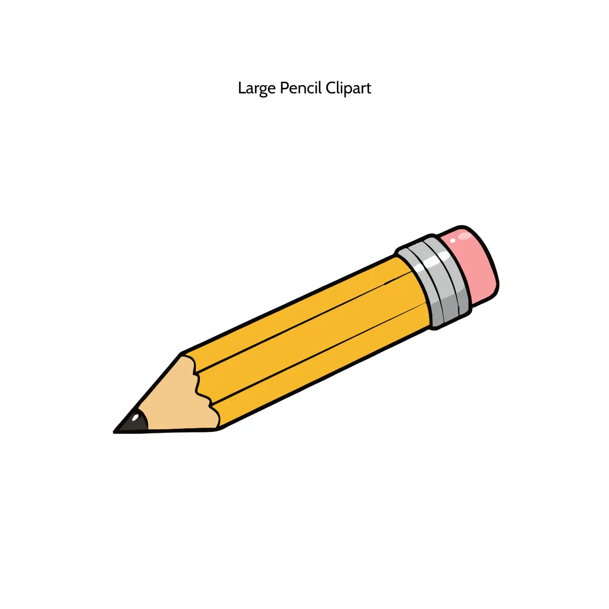 Free Large Pencil Vector Clipart (PNG, SVG) to Edit Online