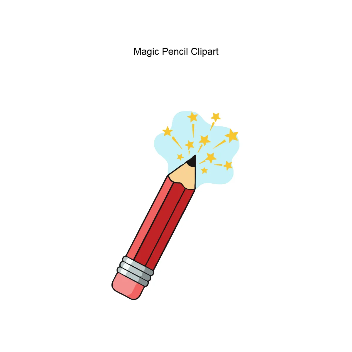 Free Magic Pencil Vector Clipart (PNG, SVG) to Edit Online