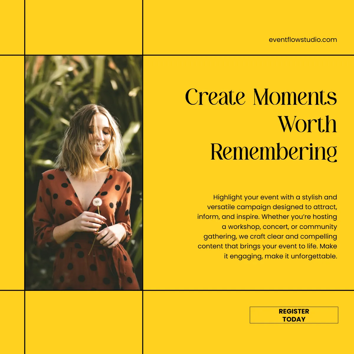 Free Blank Event Ad Template to Edit Online Free Blank Event Ad Template to Edit Online