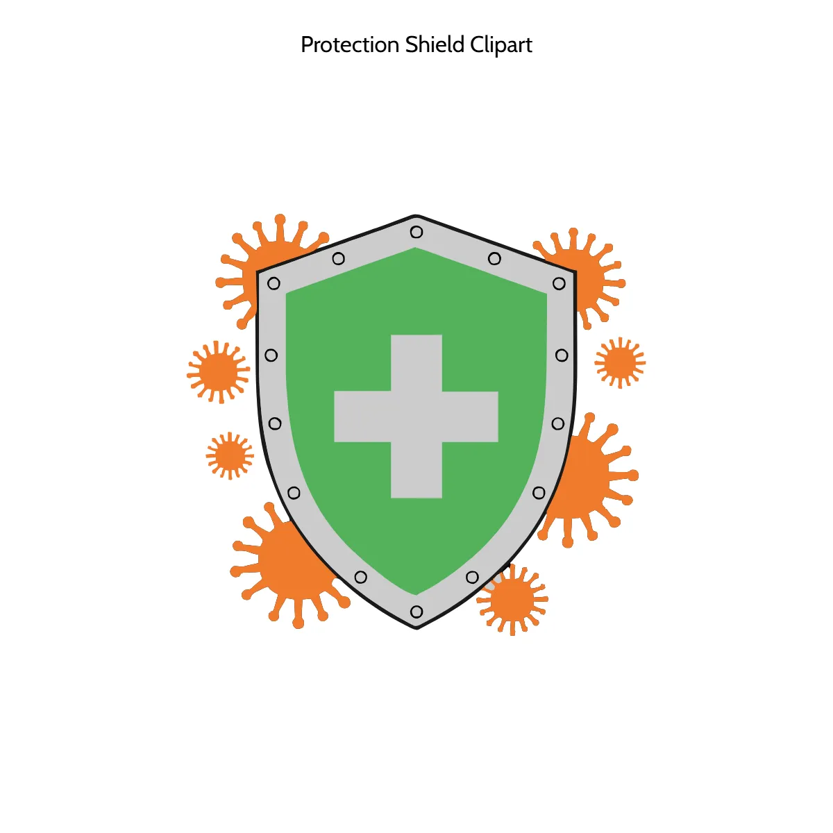 Free Protection Shield Vector Clipart (PNG, SVG) to Edit Online