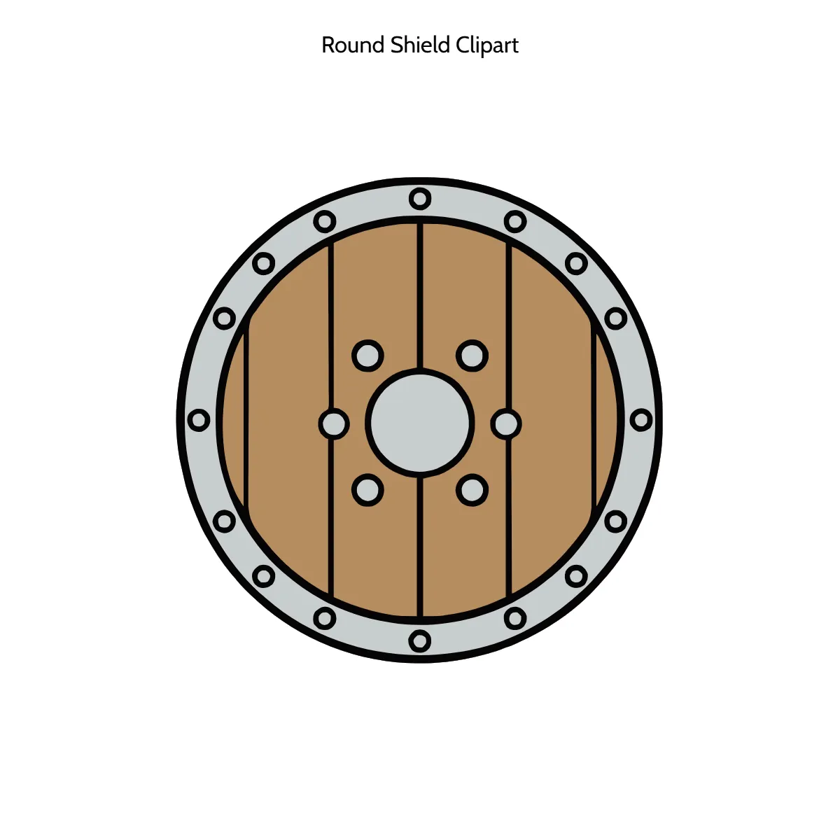 Free Round Shield Vector Clipart (PNG, SVG) to Edit Online