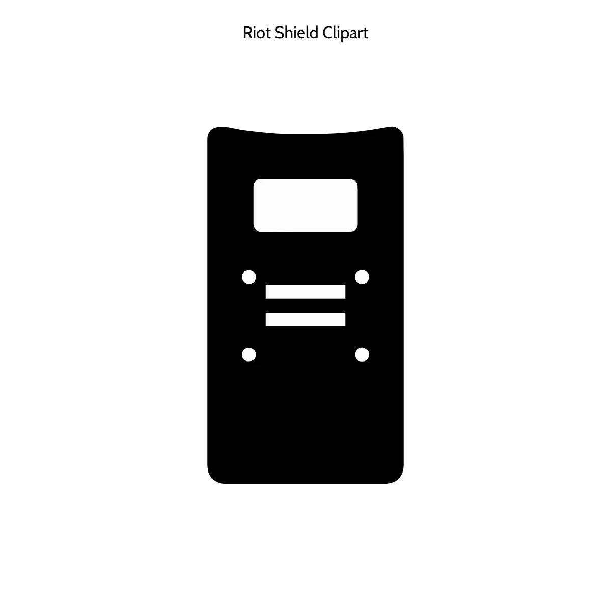 Free Riot Shield Vector Clipart (PNG, SVG) to Edit Online