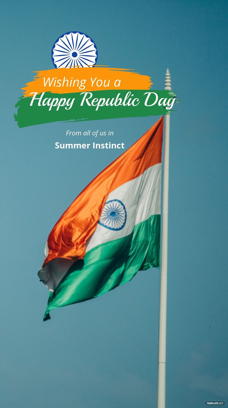Happy Indian Republic Day Instagram Story Template