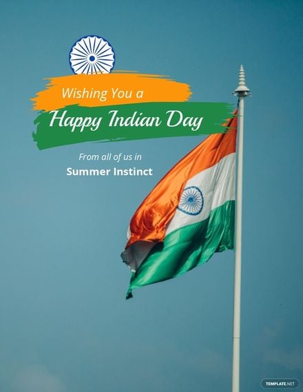 Happy Indian Republic Day Flyer Template