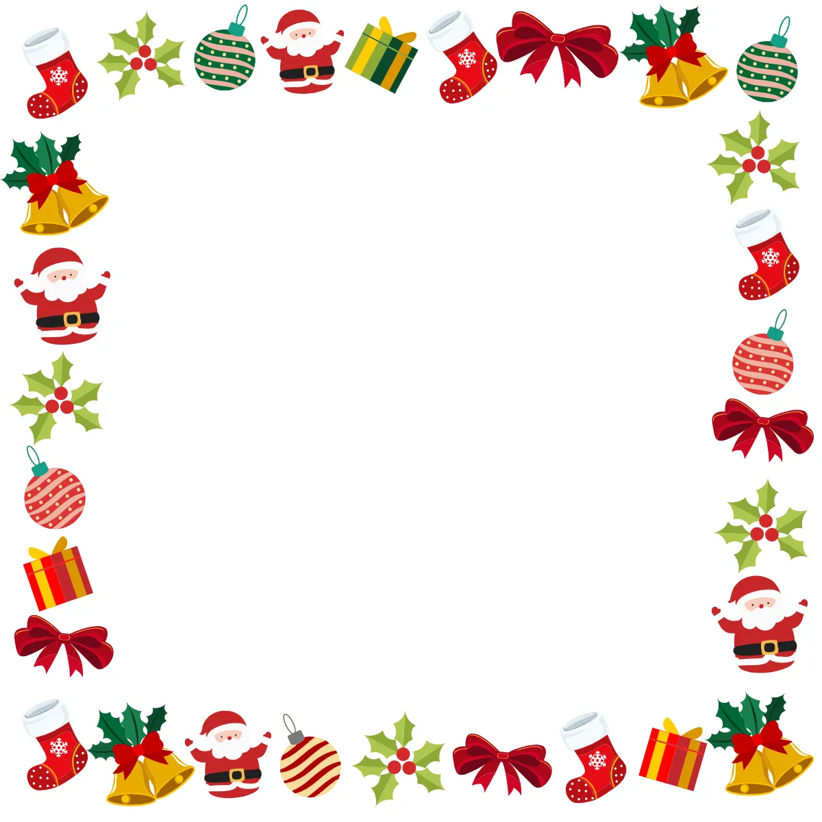Free Creative Christmas Border Clipart to Edit Online Free Creative Christmas Border Clipart to Edit Online