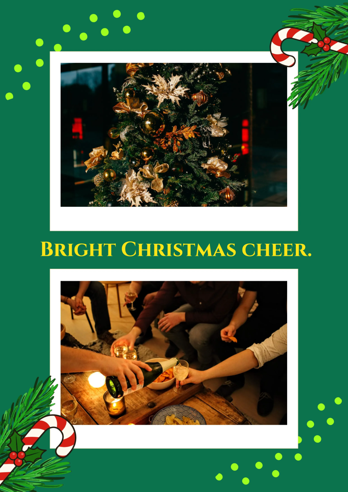 Free Bright Christmas Photo Collage Template to Edit Online Free Bright Christmas Photo Collage Template to Edit Online