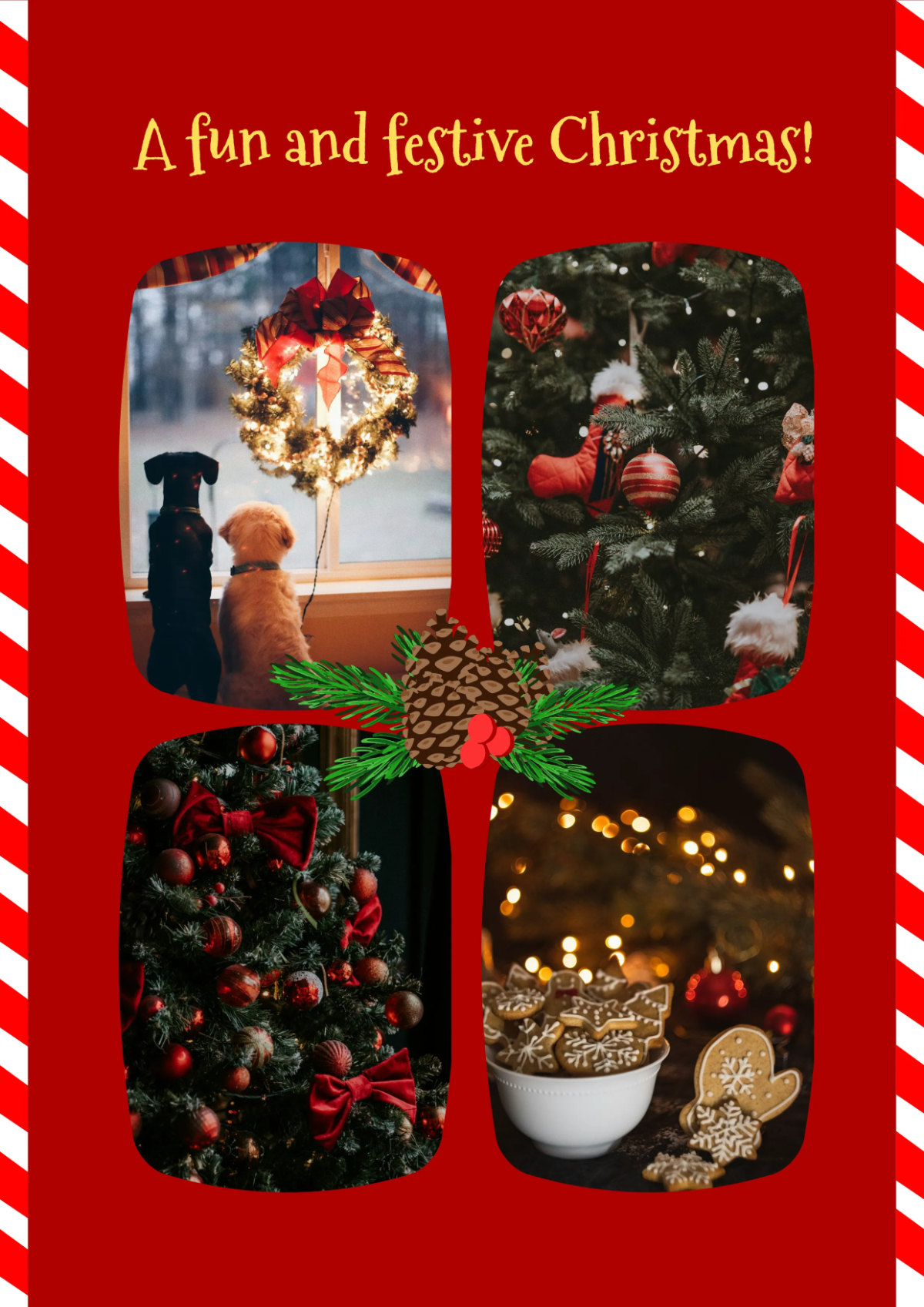 Free Fun Christmas Photo Collage Template to Edit Online Free Fun Christmas Photo Collage Template to Edit Online