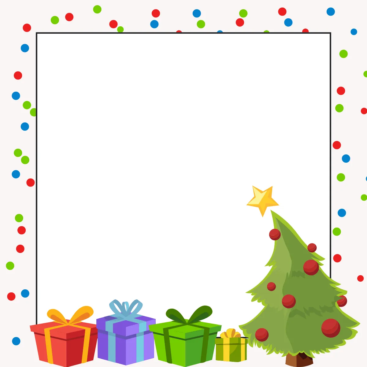 Free kids Christmas Border Clipart Template to Edit Online Free kids Christmas Border Clipart Template to Edit Online