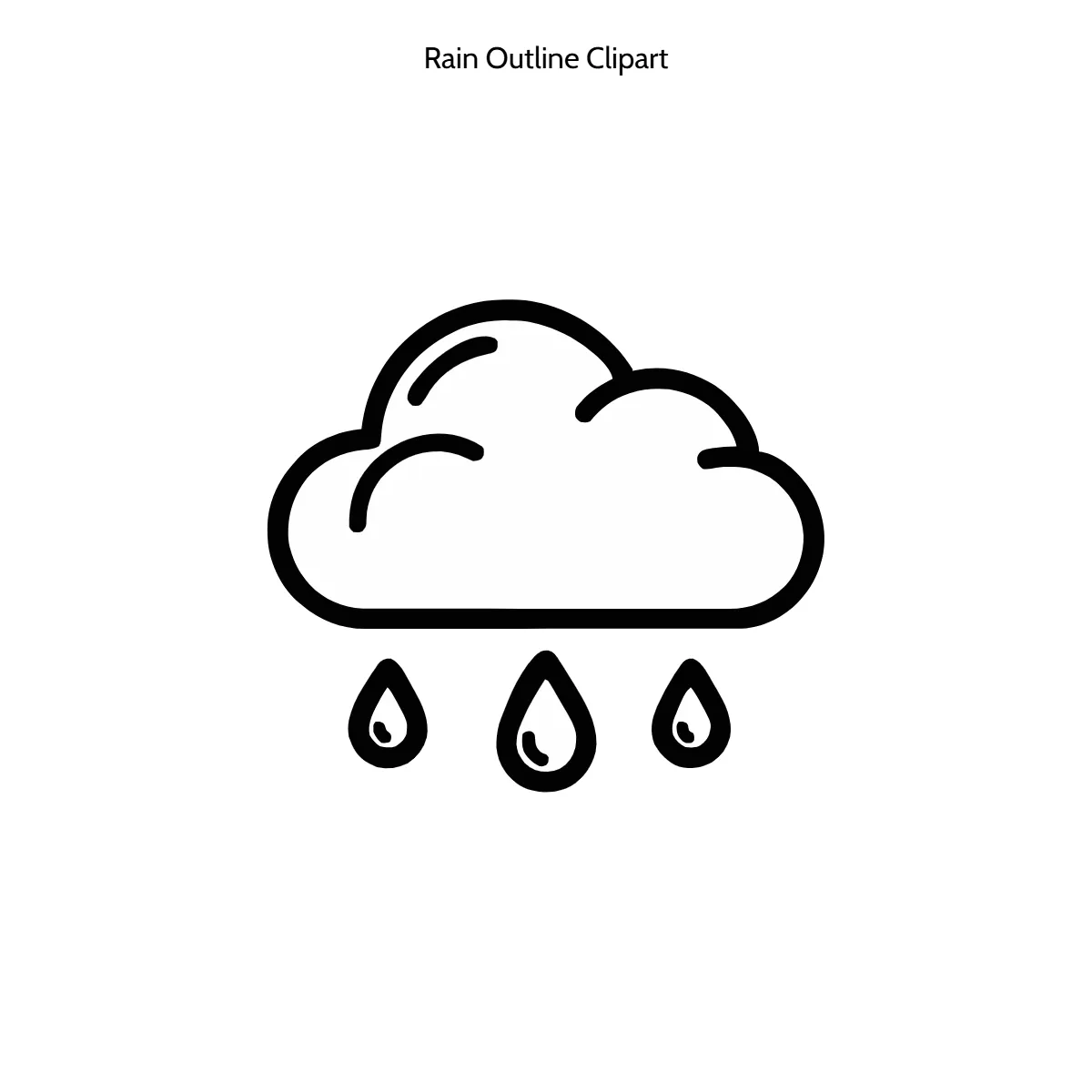 Free Rain Outline Vector Clipart (PNG, SVG) to Edit Online Free Rain Outline Vector Clipart (PNG, SVG) to Edit Online
