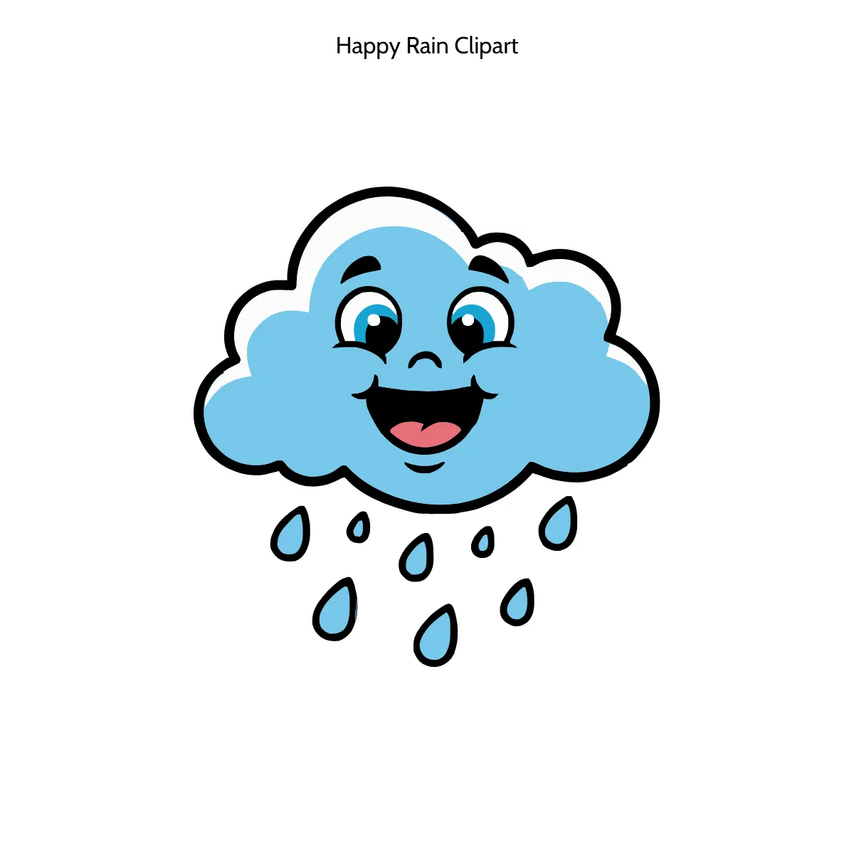 Free Happy Rain Emoji Vector Clipart (PNG, SVG) to Edit Online Free Happy Rain Emoji Vector Clipart (PNG, SVG) to Edit Online
