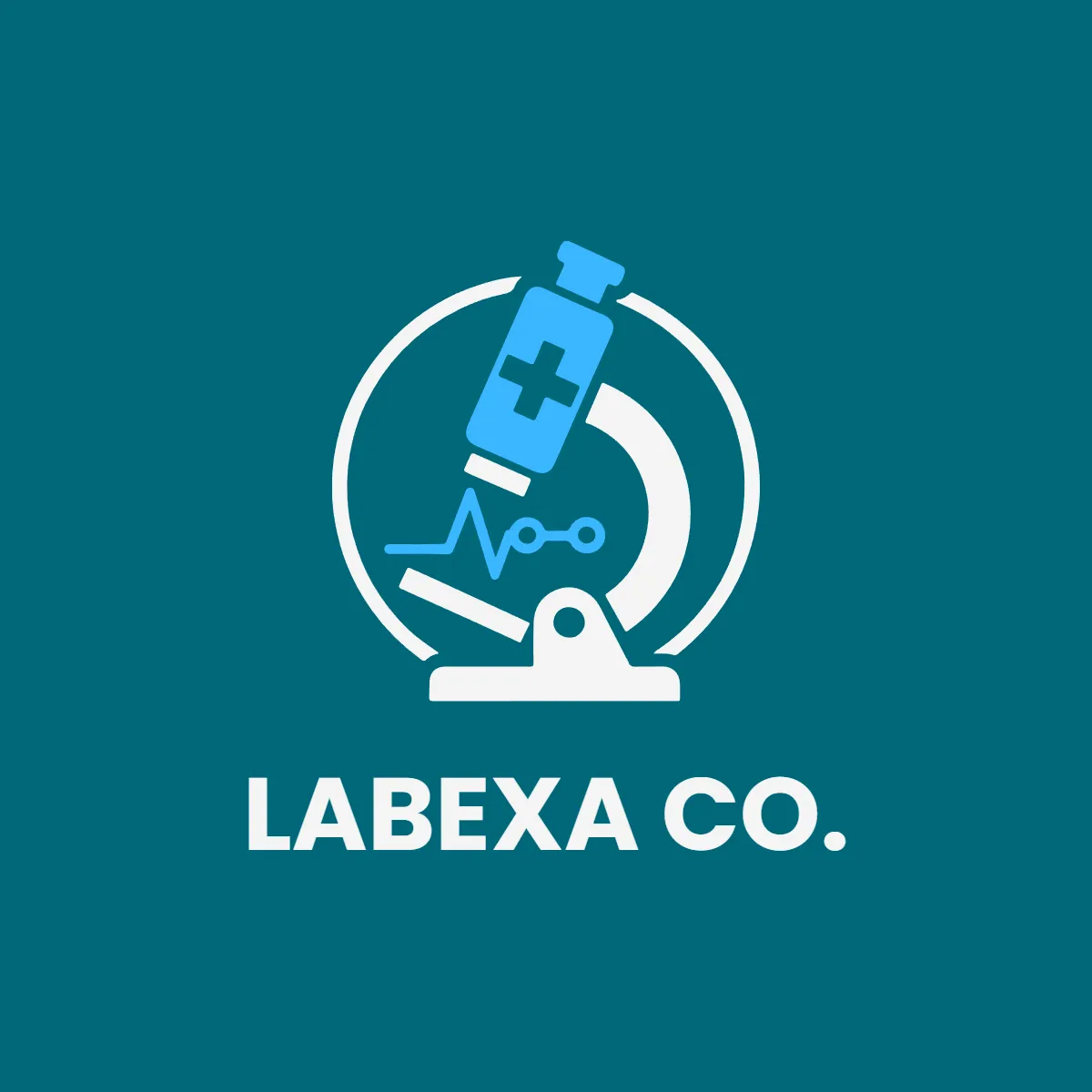 Free Medical Laboratory Logo Template to Edit Online
