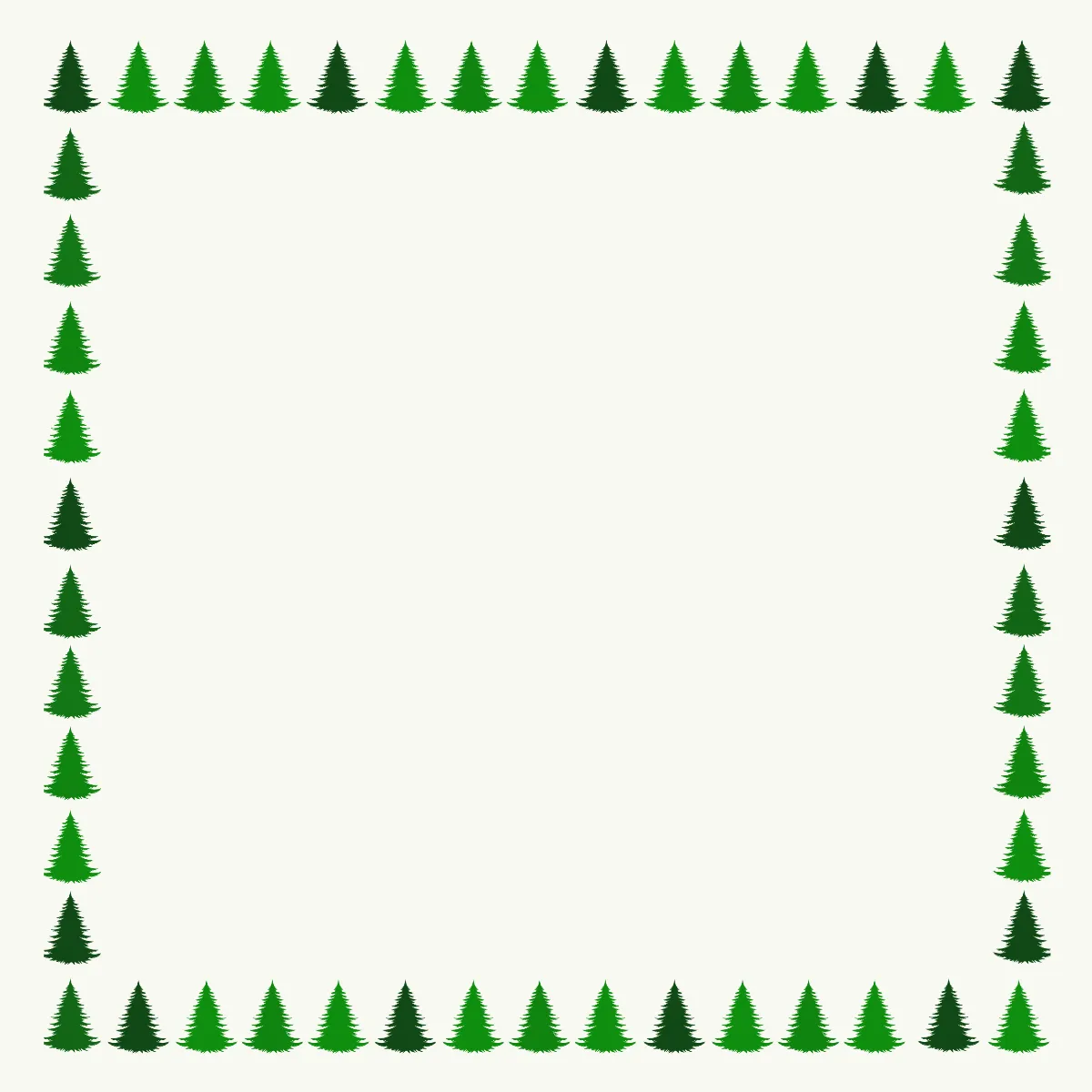 Free Pine Tree Christmas Border Clipart Template to Edit Online Free Pine Tree Christmas Border Clipart Template to Edit Online