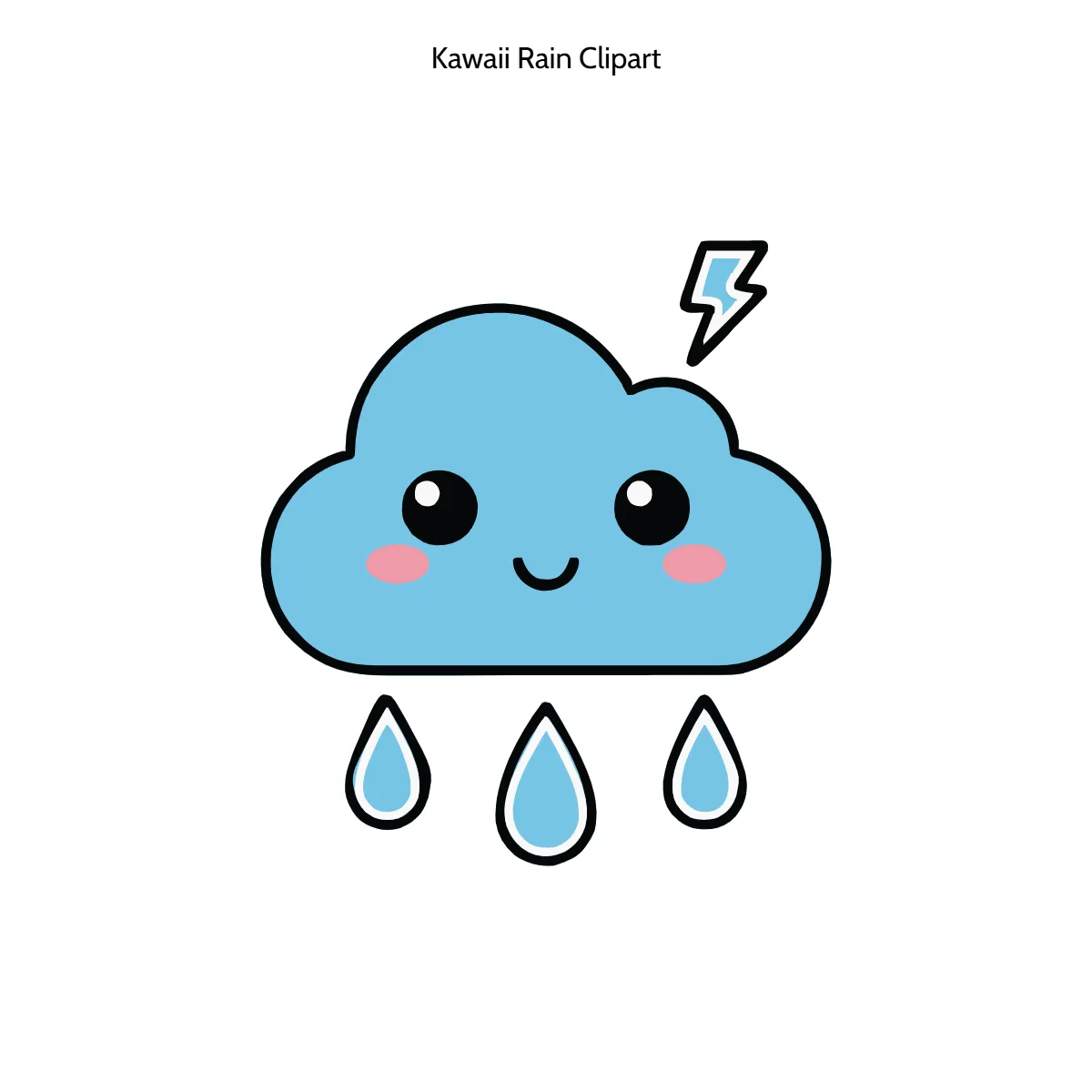 Free Kawaii Rain Cartoon Vector Clipart (PNG, SVG) to Edit Online Free Kawaii Rain Cartoon Vector Clipart (PNG, SVG) to Edit Online