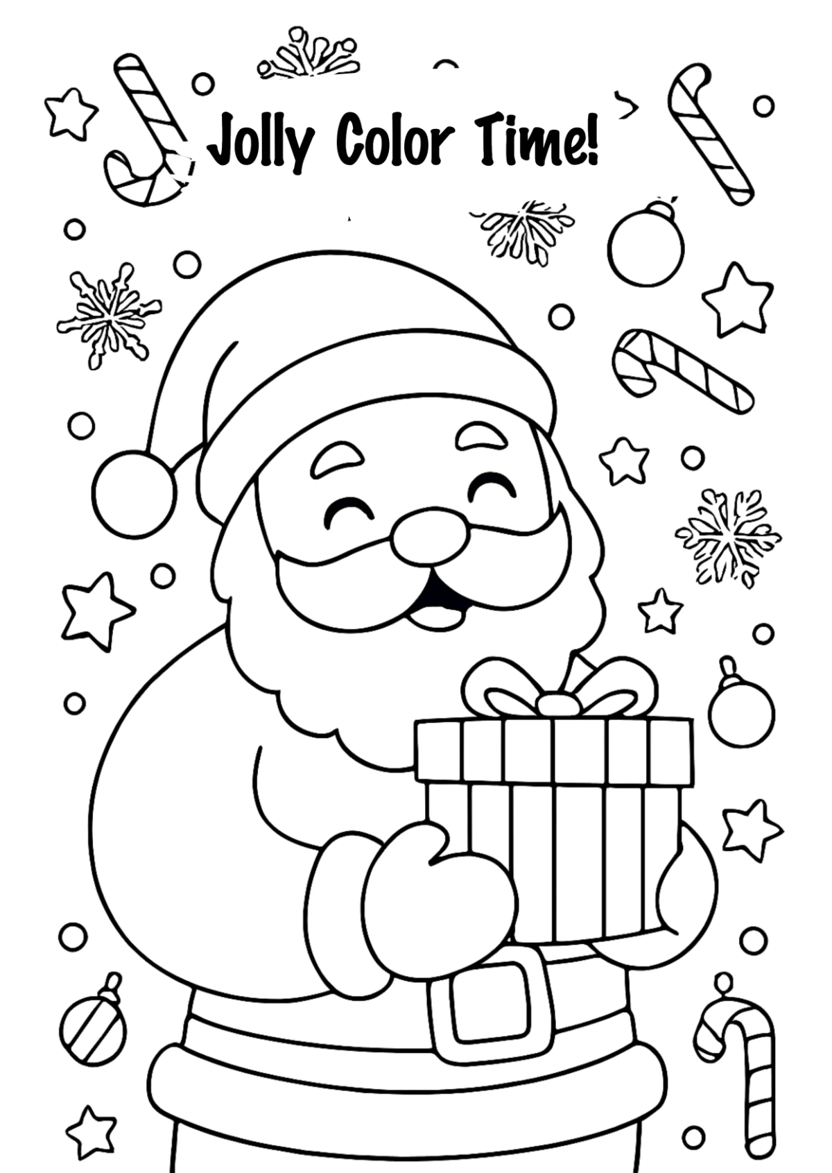 Free Santa Christmas Coloring Worksheet Template to Edit Online Free Santa Christmas Coloring Worksheet Template to Edit Online