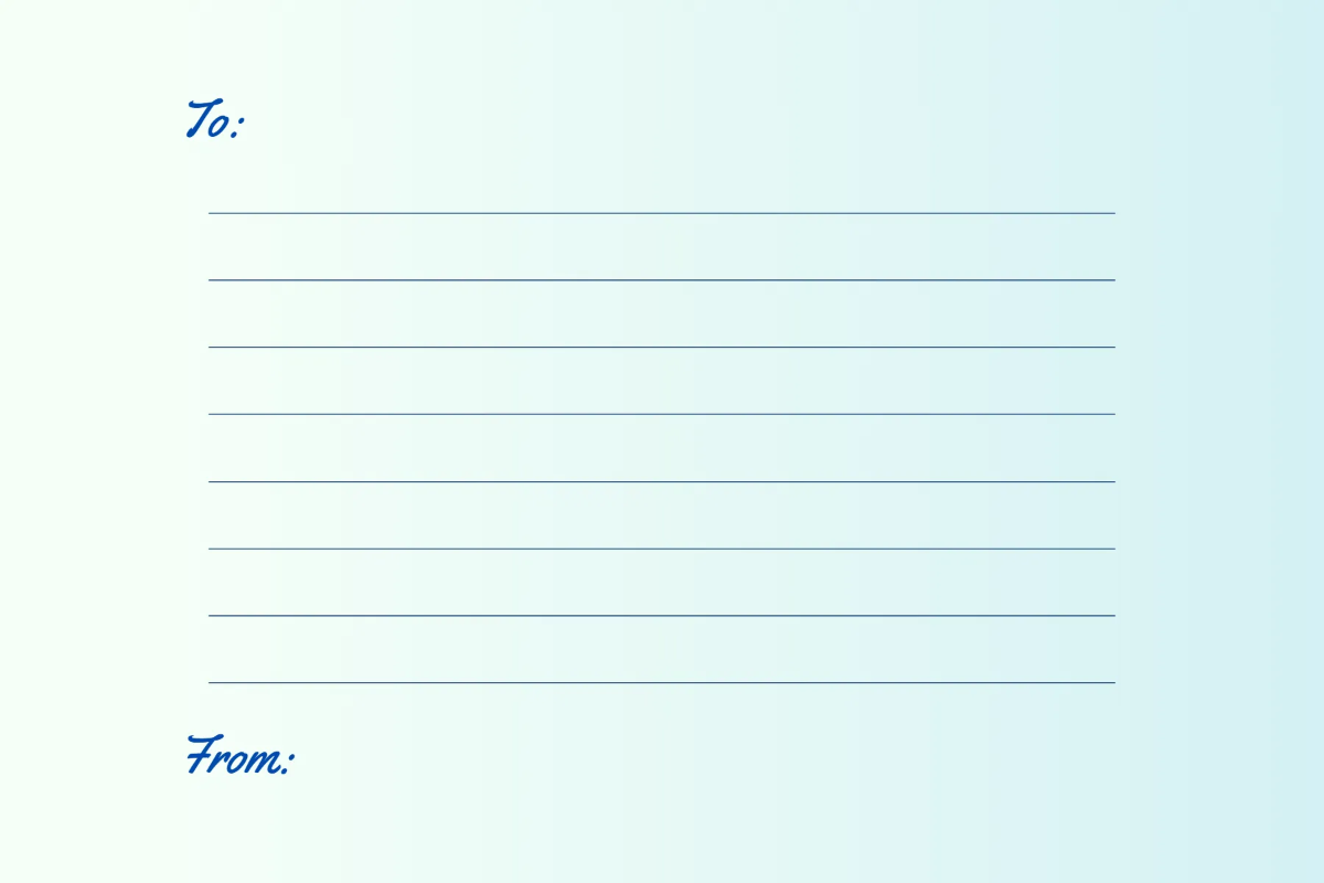 Free Christmas Day Modern Postcard Template to Edit Online