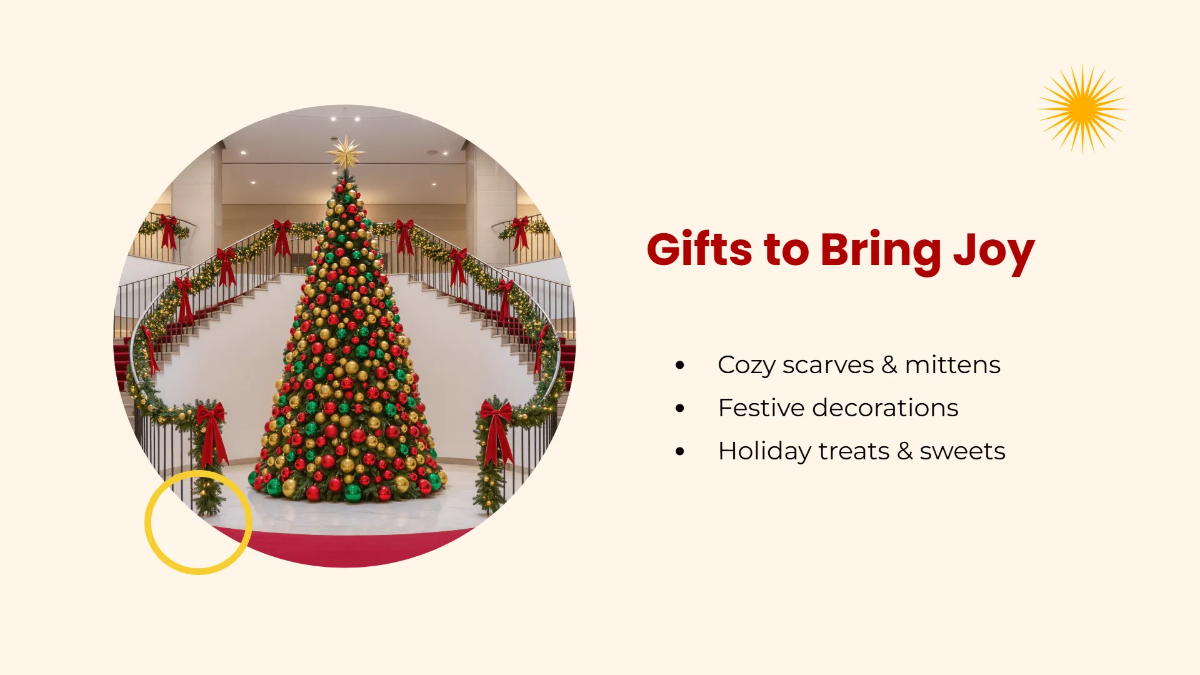 Free Christmas Theme Presentation Template to Edit Online