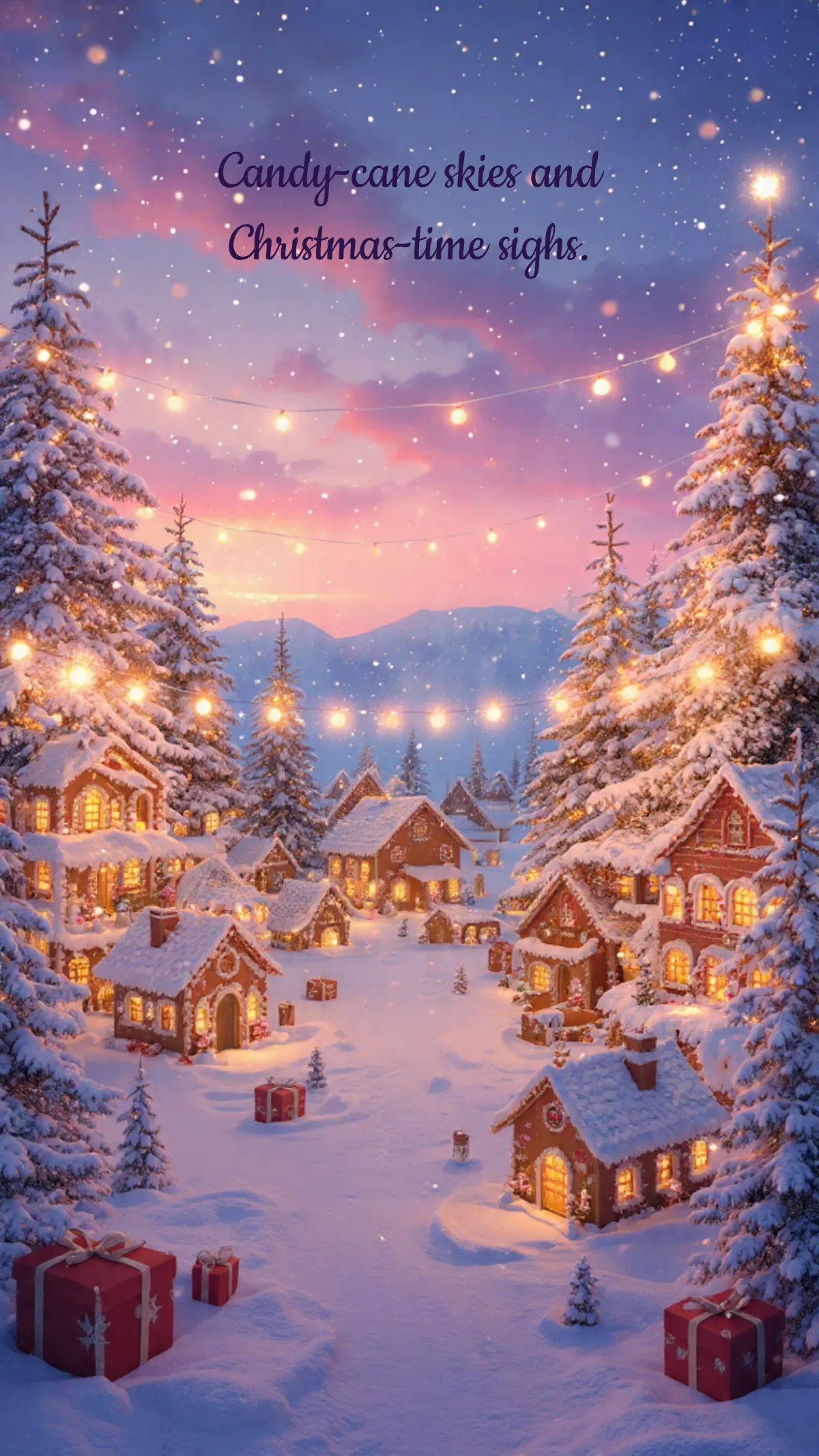 Free Christmas Day Winter Wallpaper Template to Edit Online Free Christmas Day Winter Wallpaper Template to Edit Online