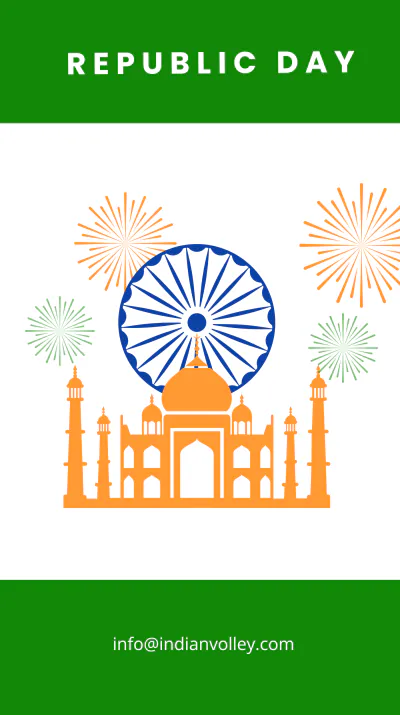 Free India Republic Day Event Instagram Story Template to Edit Online