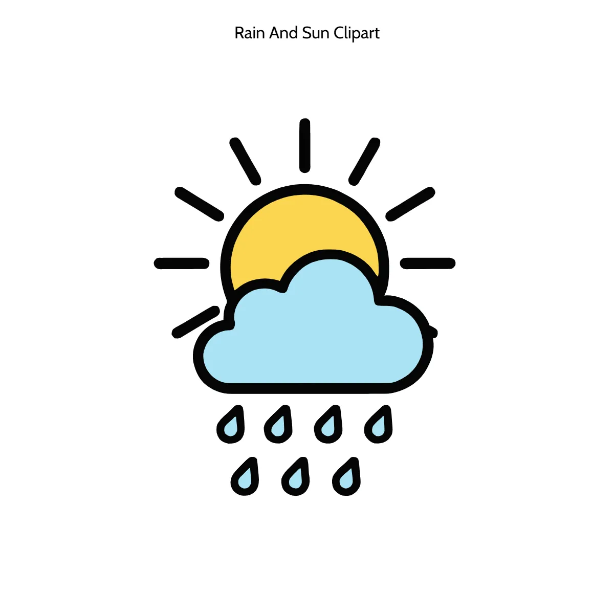 Free Rain And Sun Vector Clipart (PNG, SVG) to Edit Online Free Rain And Sun Vector Clipart (PNG, SVG) to Edit Online