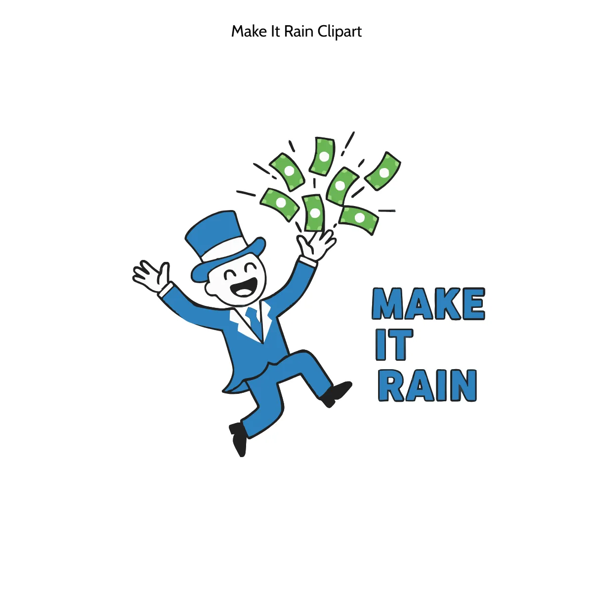 Free Make It Rain Clipart Template to Edit Online Free Make It Rain Clipart Template to Edit Online